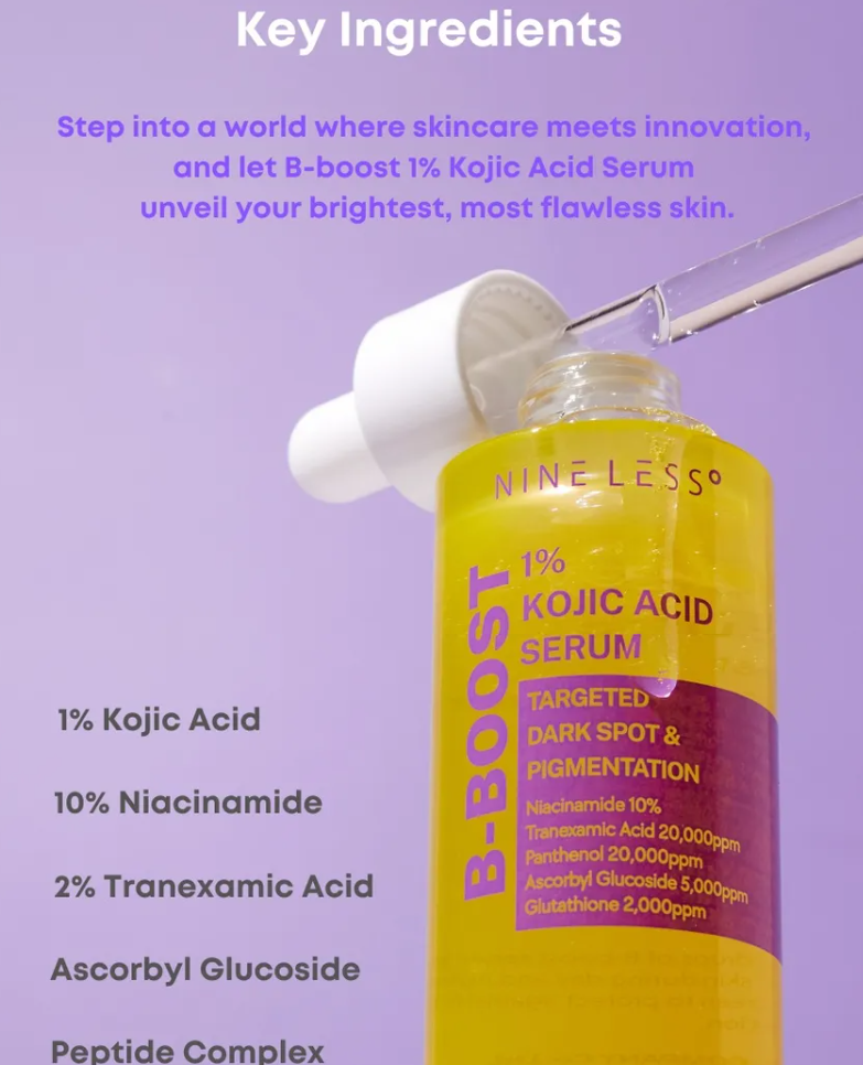 NINELESS - B-Boost 1% Kojic Acid Serum